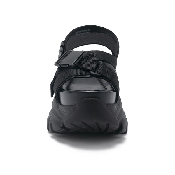 VOLTZ Casual Lace Up Platform Sandals - Black – Steve Madden Taiwan