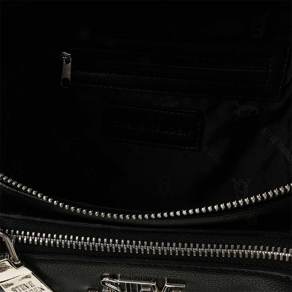BISSY Chain three-dimensional cross-body bag-black