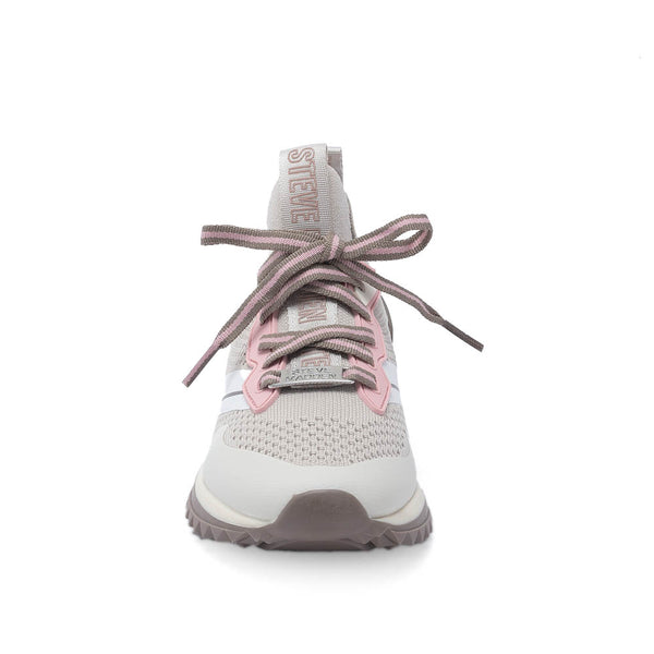DECORE breathable mesh lace-up casual shoes - dusty pink