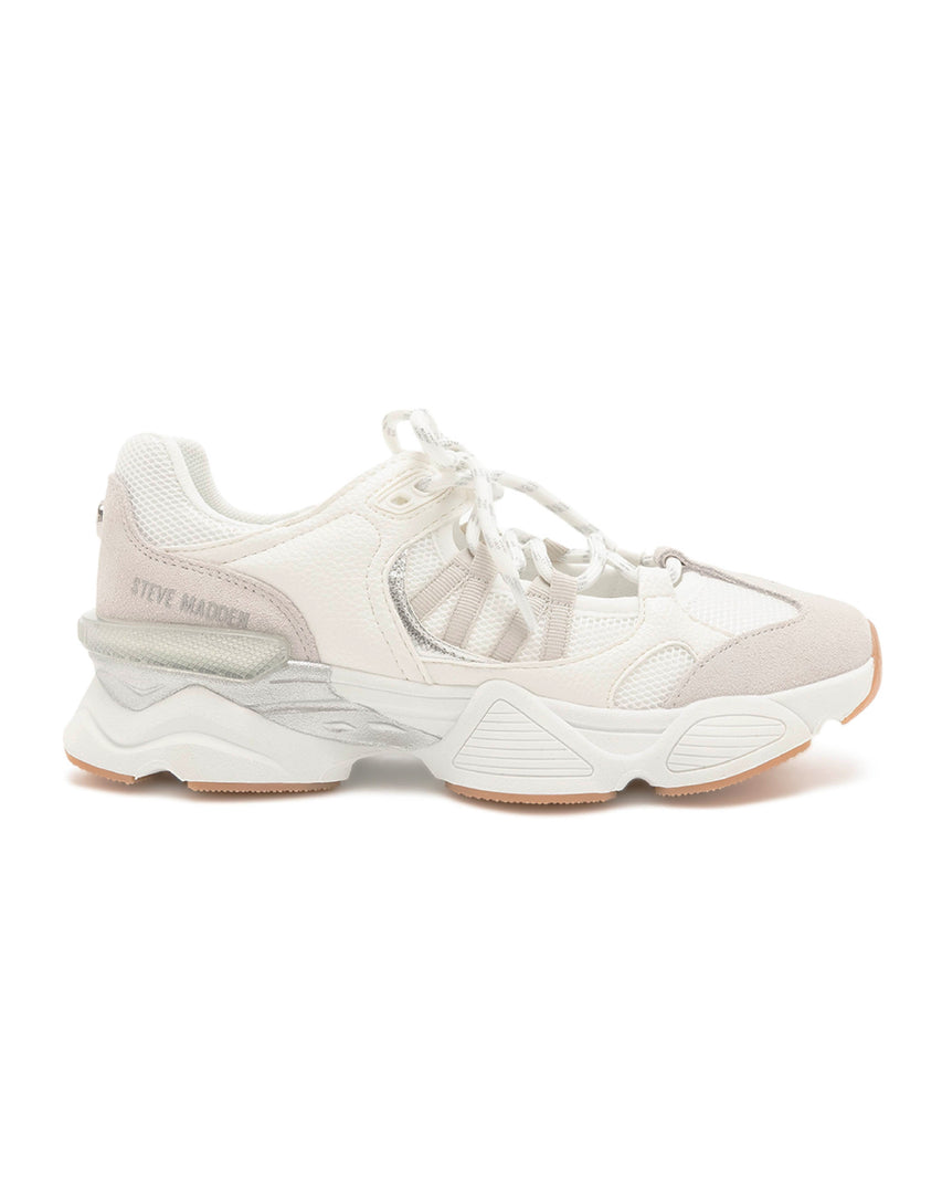 SKYBOX 芭蕾綁帶運動休閒鞋-白色 - view 2