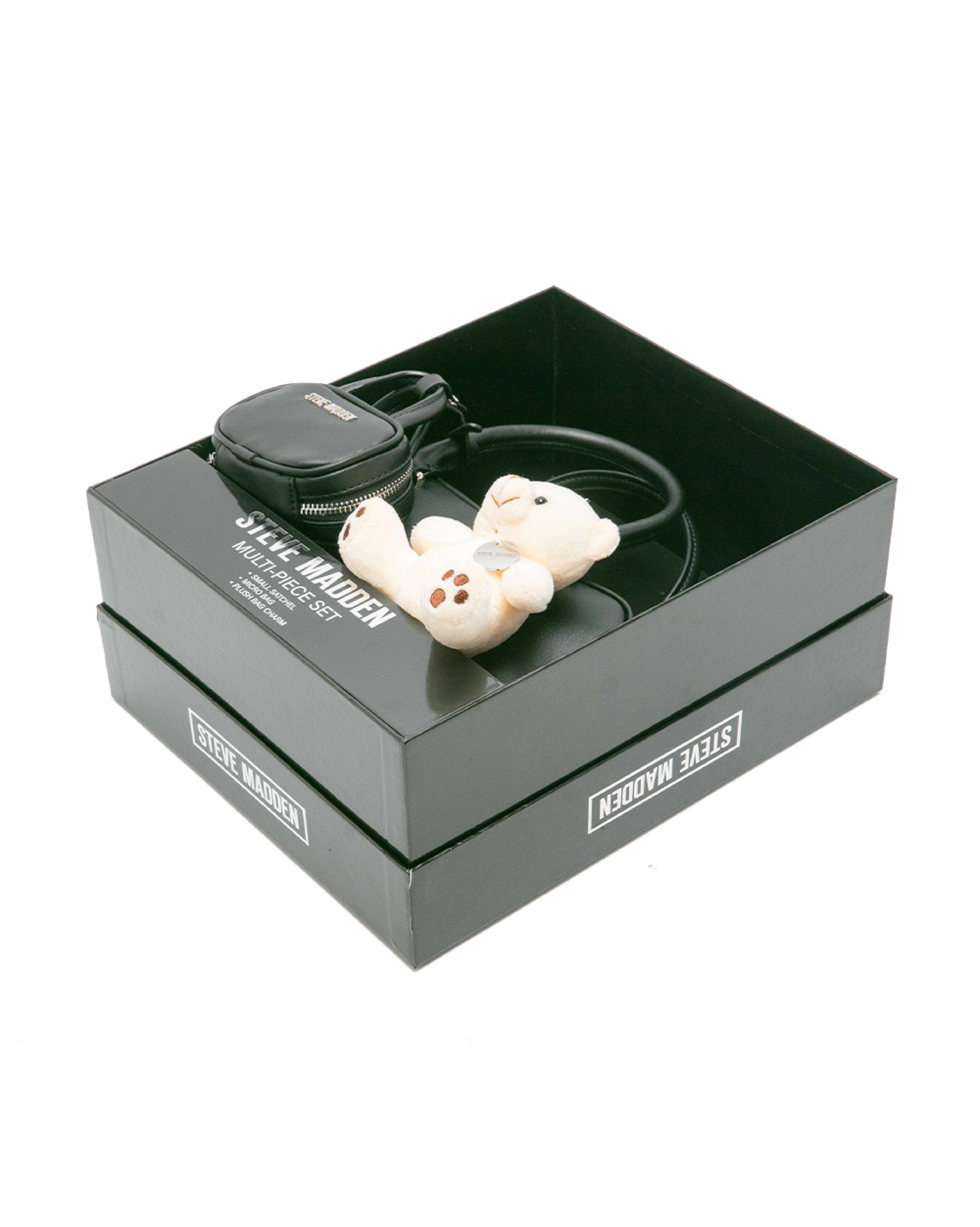 素面法棍小包三件禮盒組-黑色