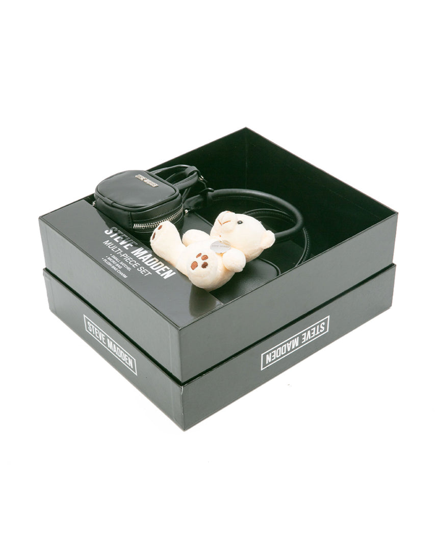 素面法棍小包三件禮盒組-黑色