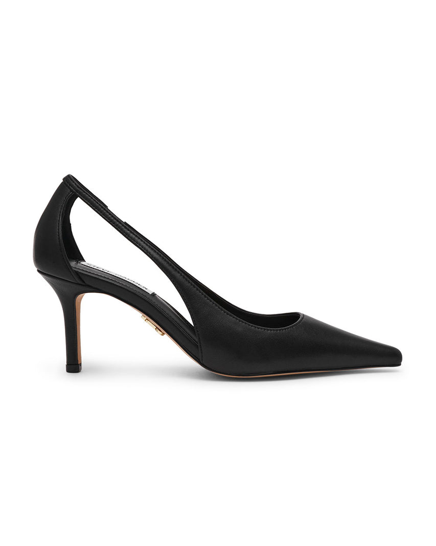 ALTRA 素面側簍空高跟鞋-黑色