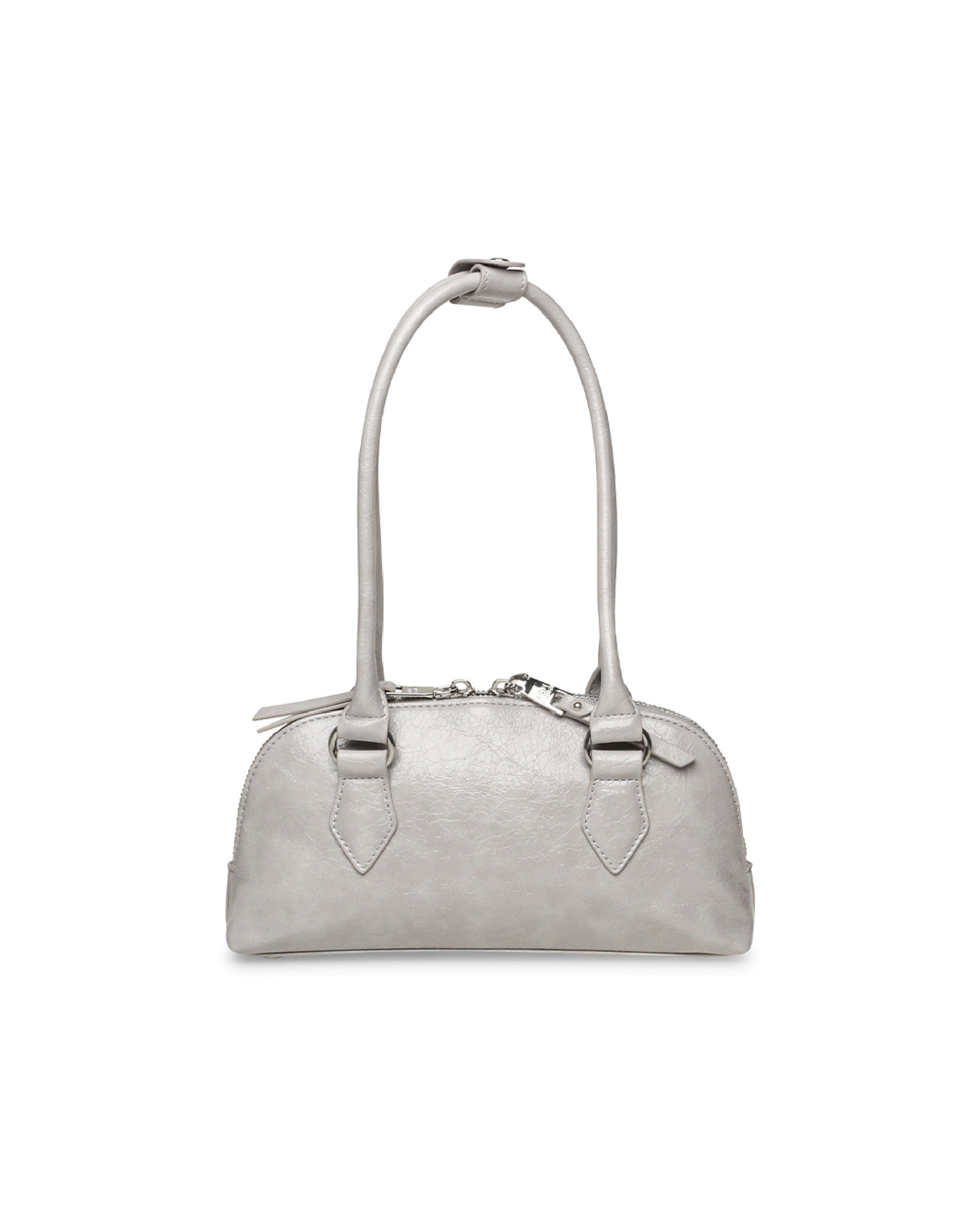 BCURTIS 簡約素面側/肩背包-灰色