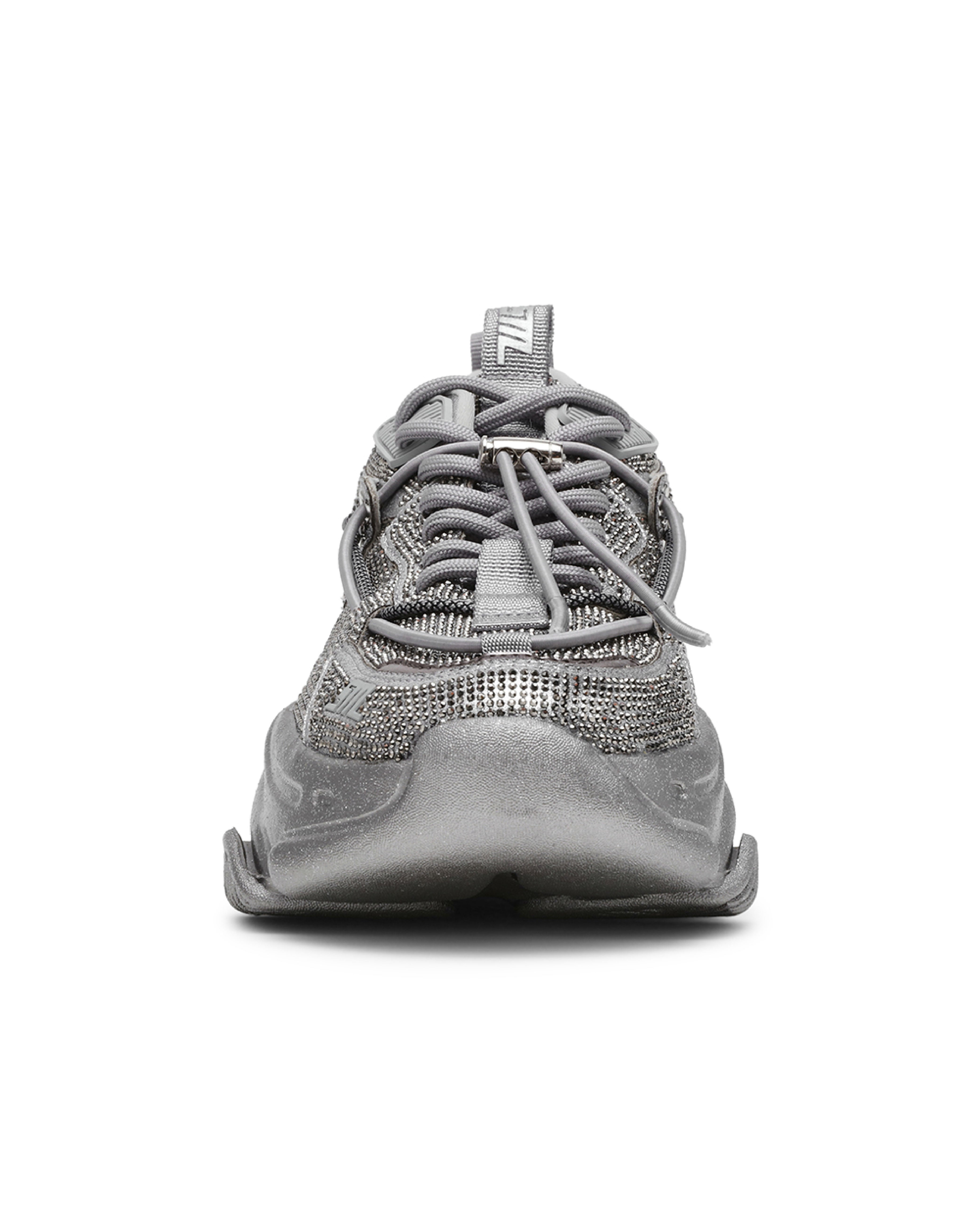 VAULT 2R 奢華閃鑽抽繩厚底休閒鞋-鐵色