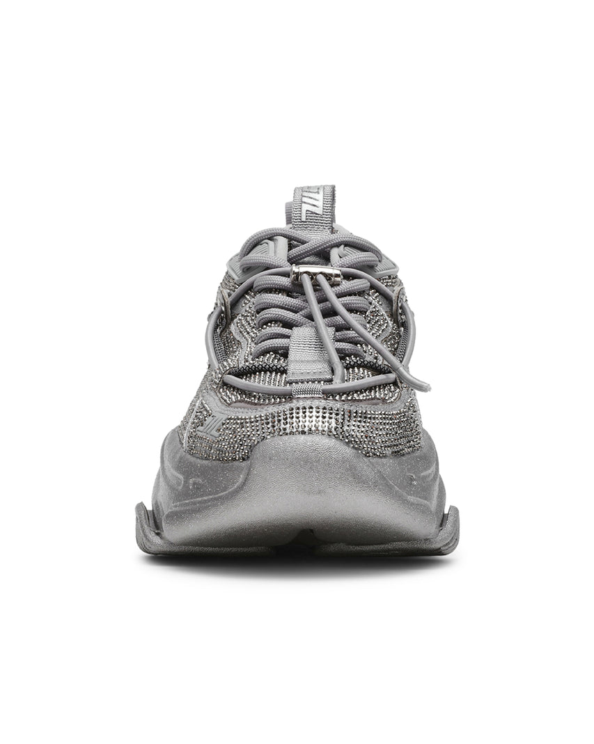 VAULT 2R 奢華閃鑽抽繩厚底休閒鞋-鐵色