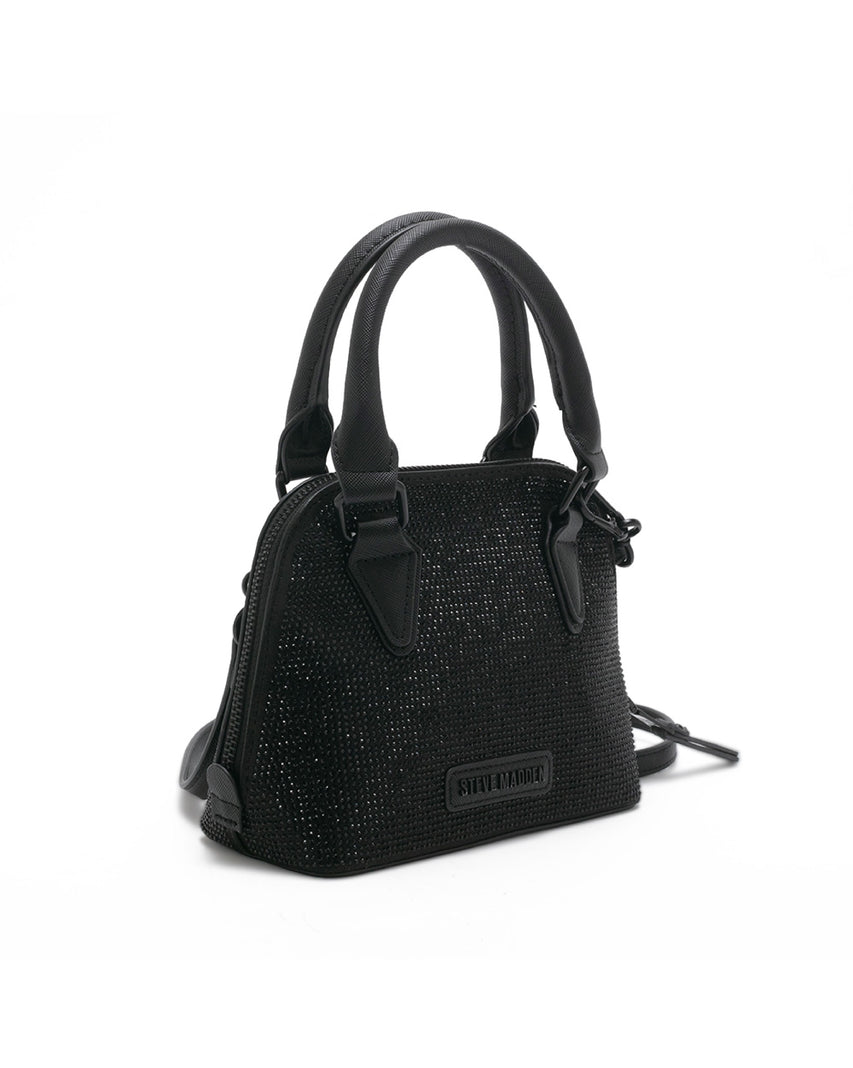 BHOPE-G 奢華閃鑽大開口兩用小包-黑色