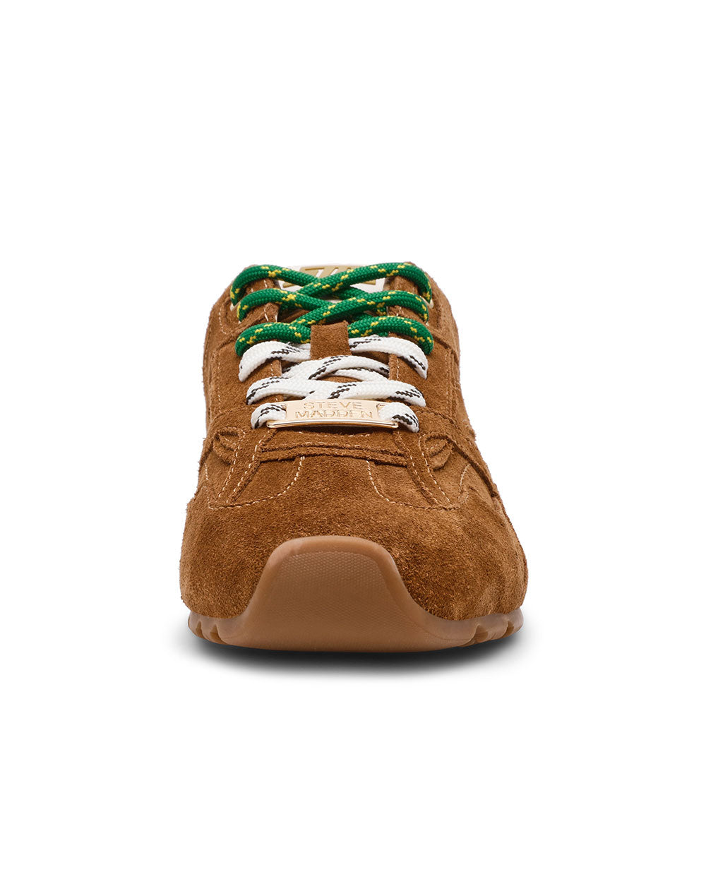 ASIEL 潮流雙色鞋帶休閒鞋-咖啡色