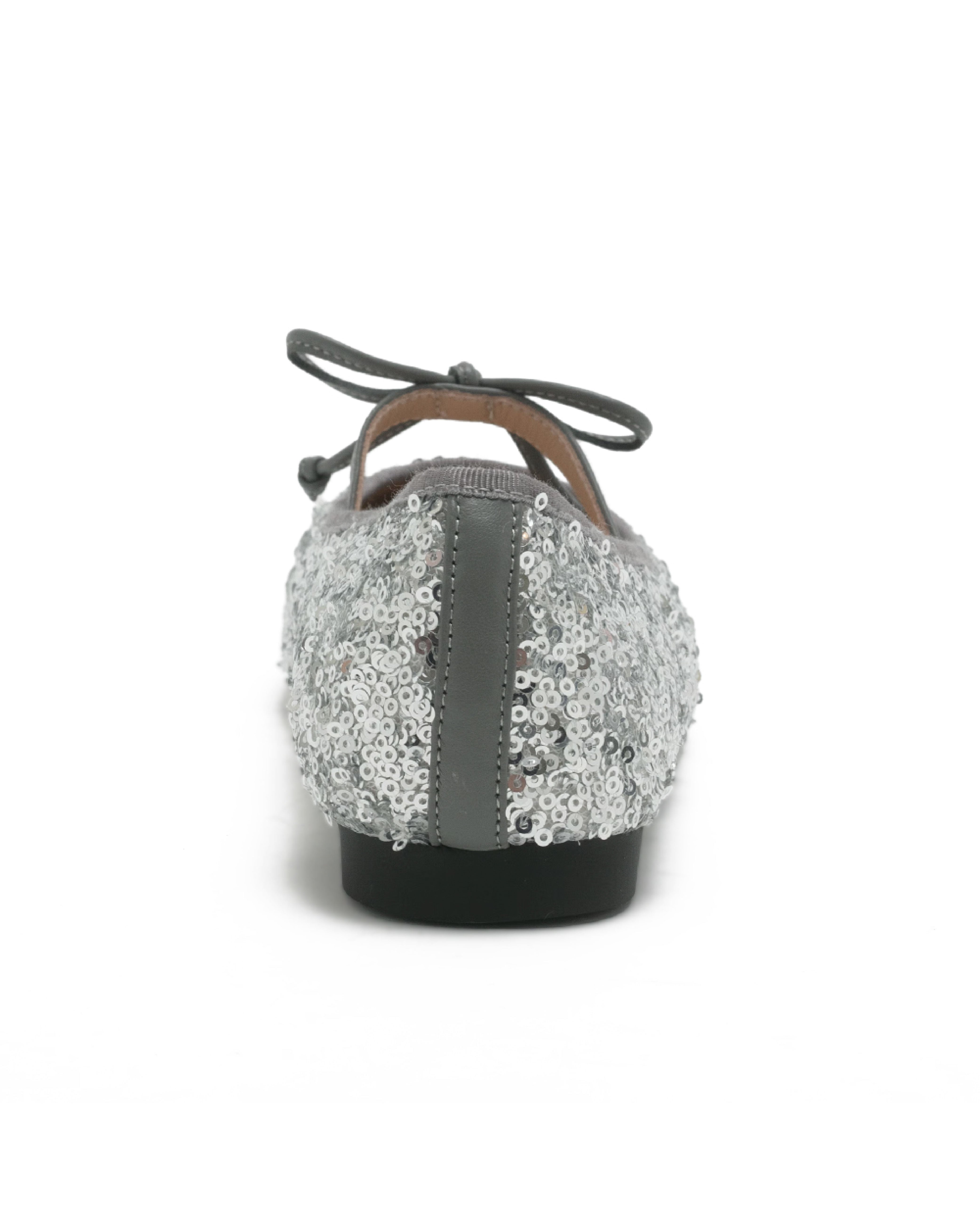 TWNYX 輕奢耀眼亮片娃娃鞋-銀色