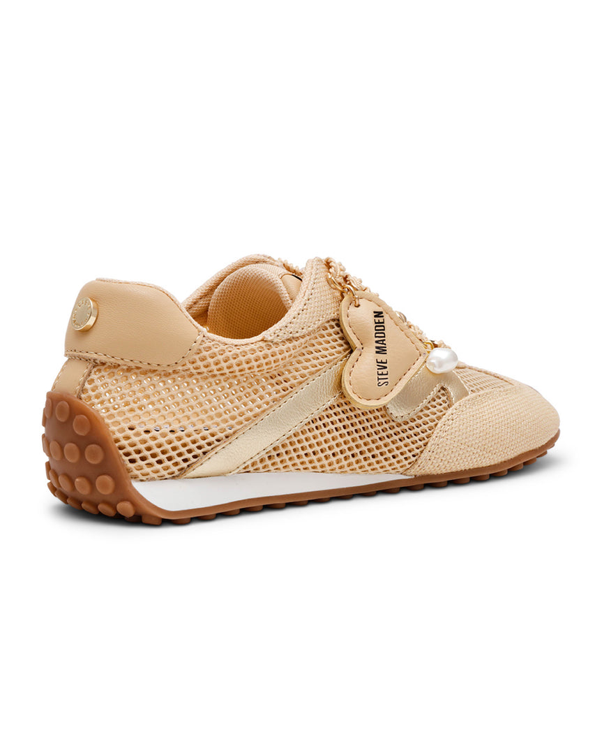 COHEART-RAF 網布拼接掛式休閒鞋-米色