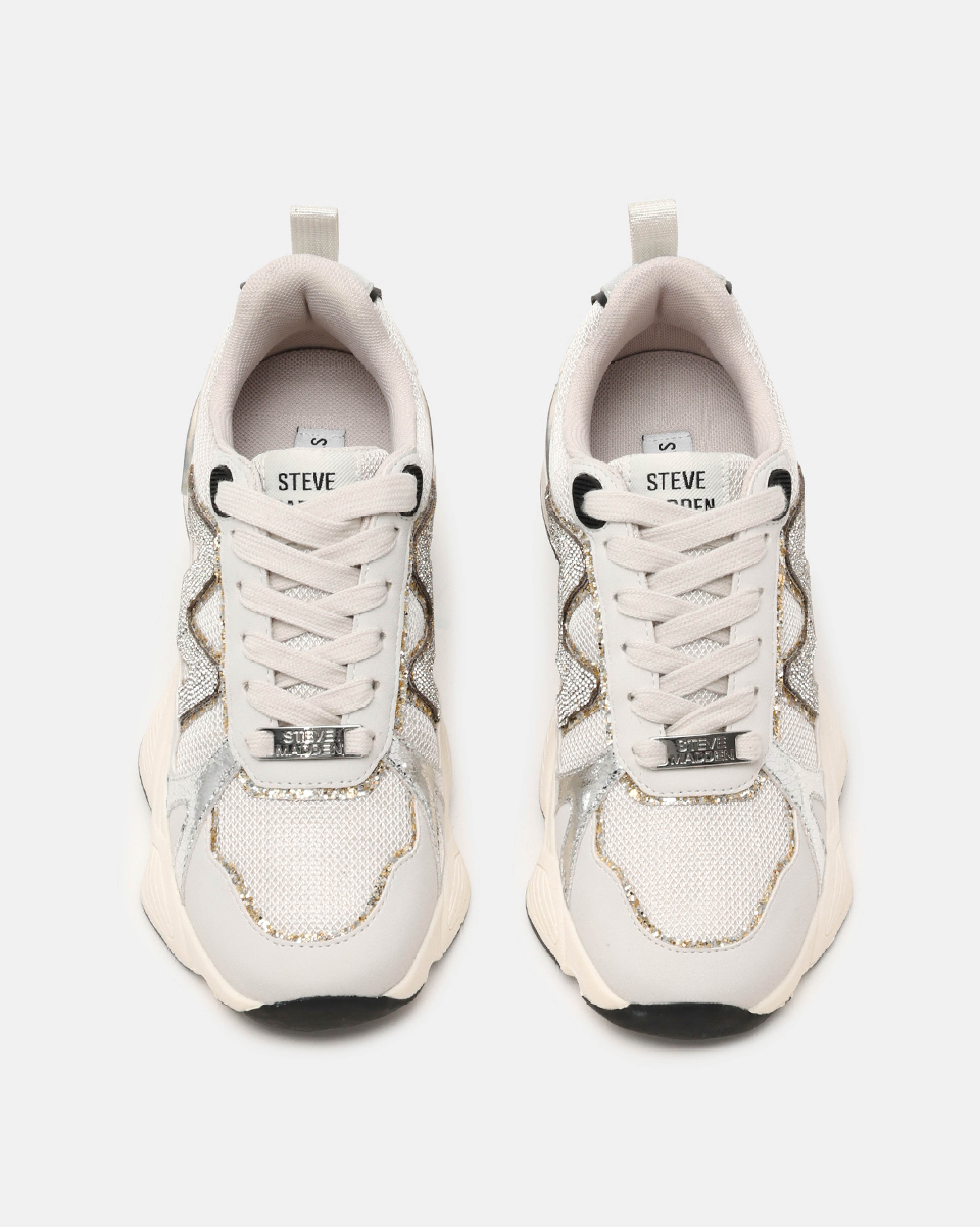 SEDGWICK 亮片網布運動休閒鞋-灰色