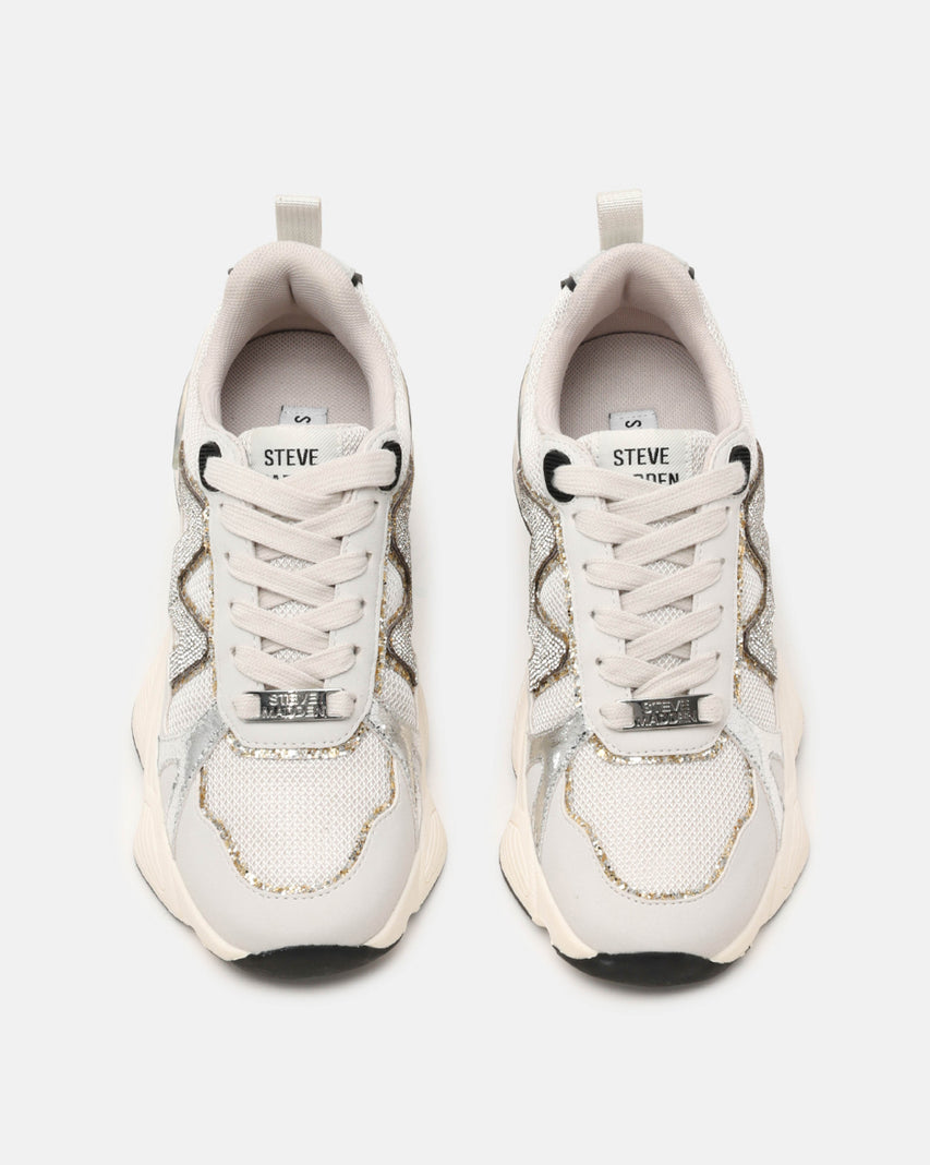 SEDGWICK 亮片網布運動休閒鞋-灰色