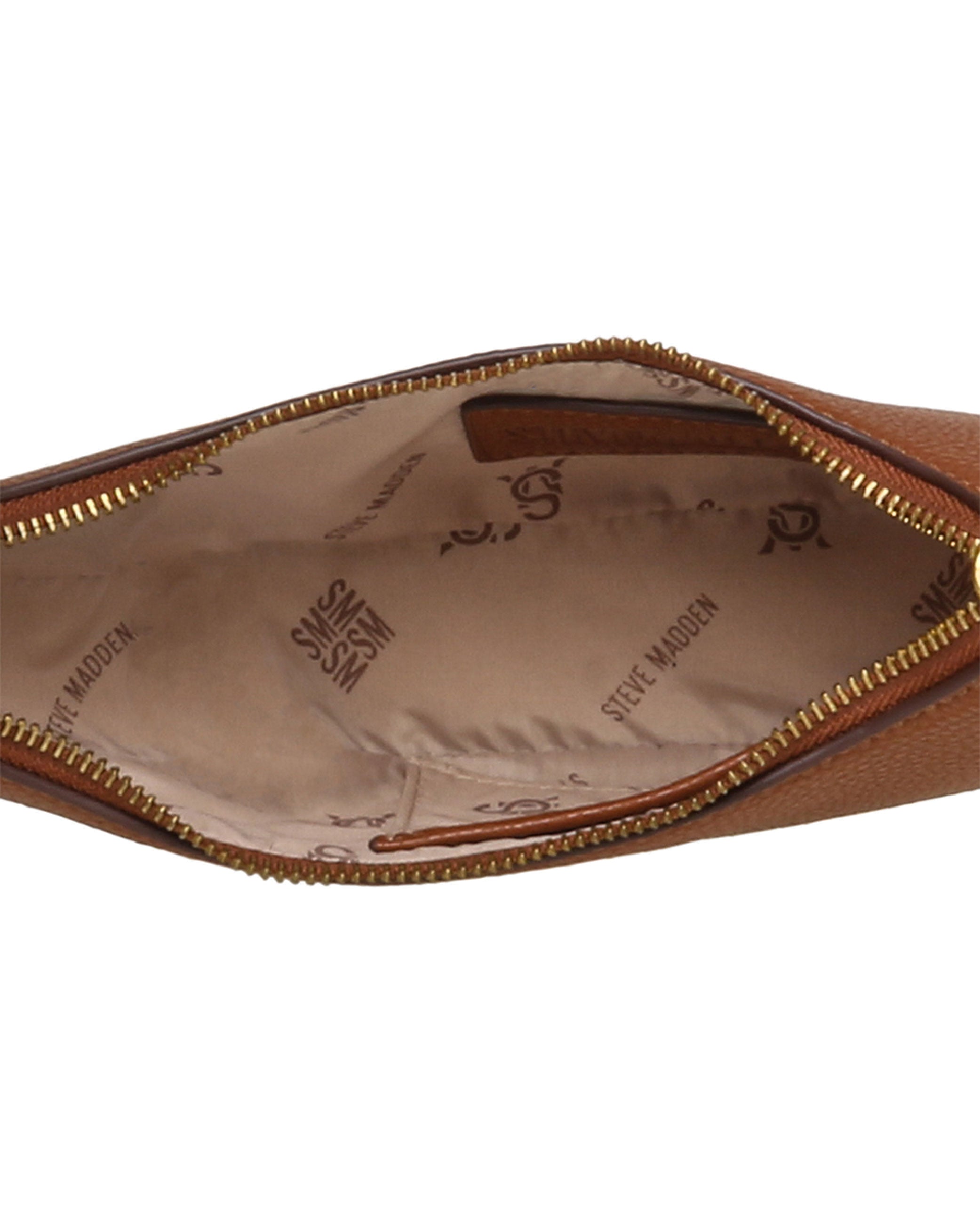 【線上獨家款】BICY 經典素色馬鞍肩背包-棕色