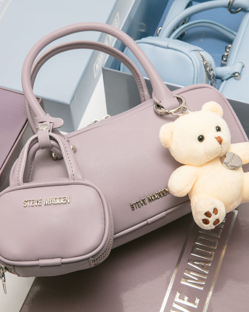 素面法棍小包三件禮盒組-紫色