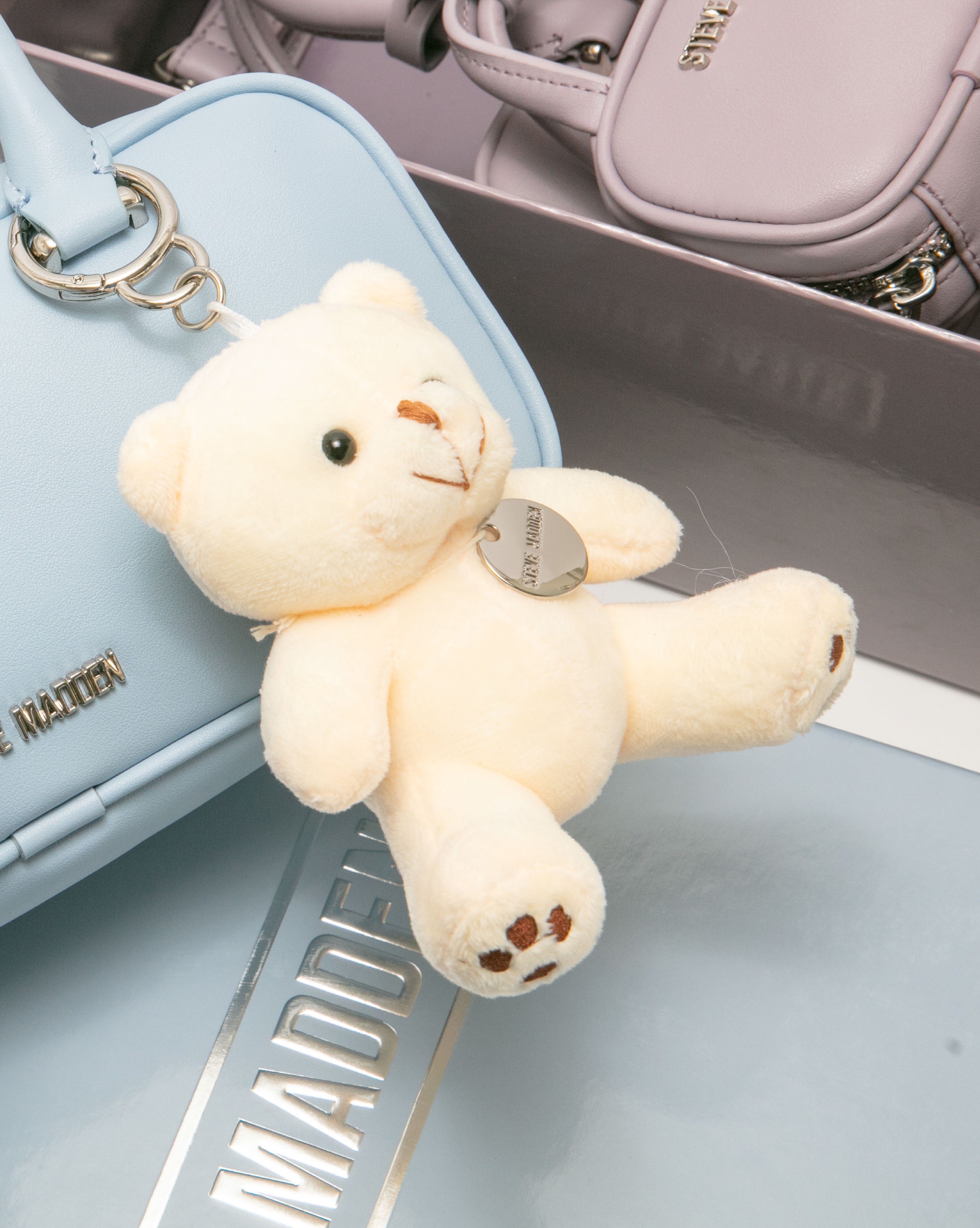 素面法棍小包三件禮盒組-藍色