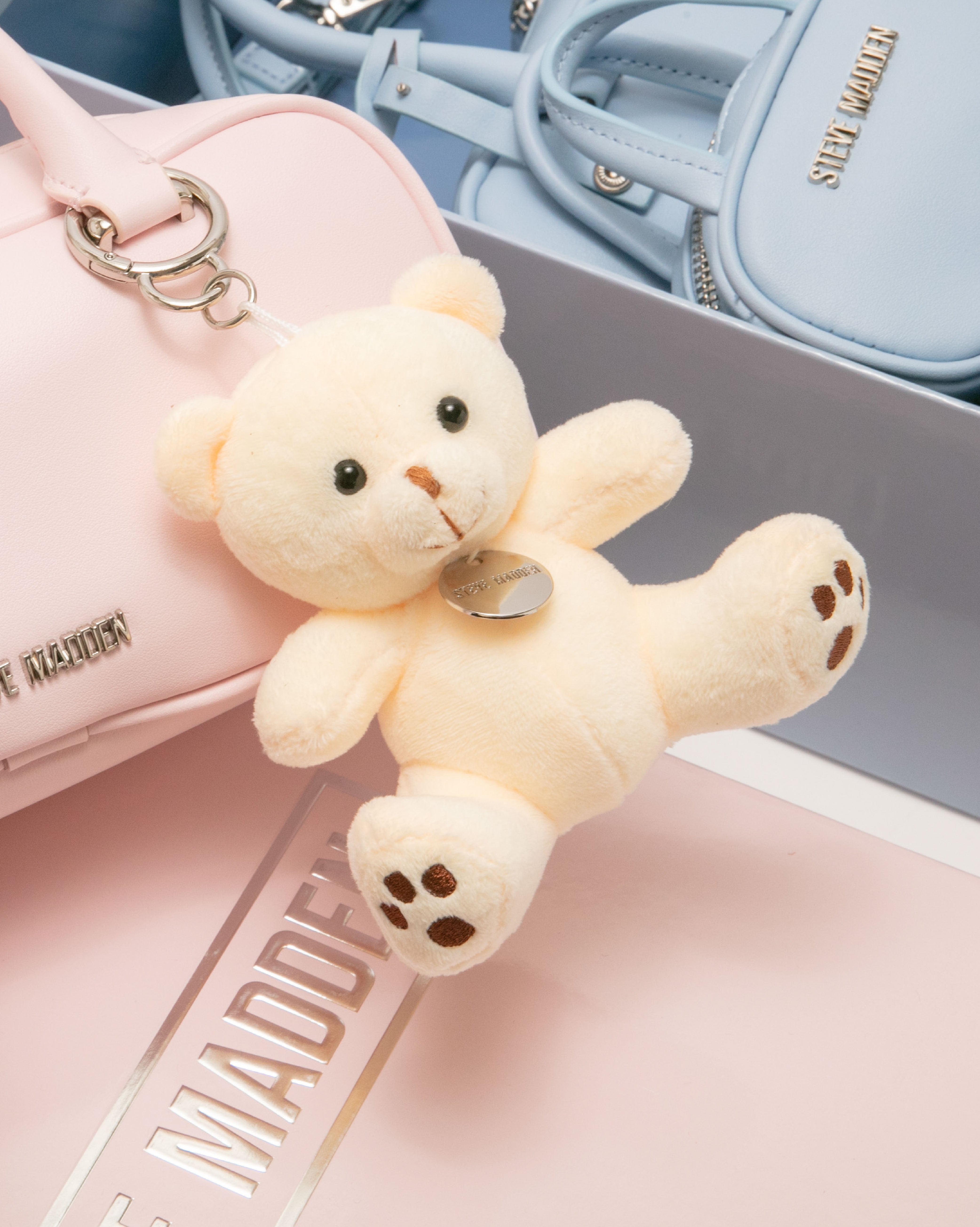 素面法棍小包三件禮盒組-粉色