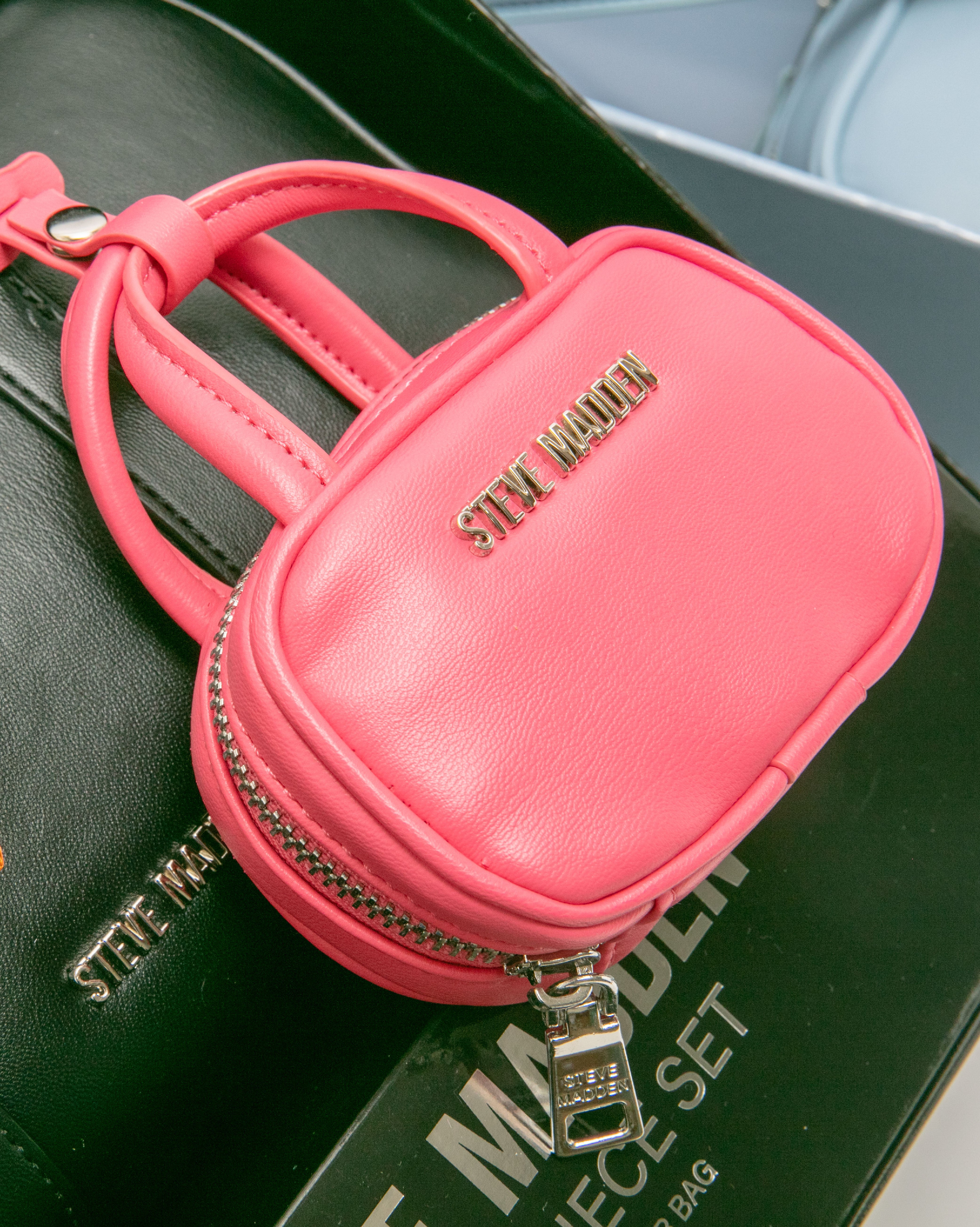 潮流撞色耳機包/法棍肩背包禮盒-黑色