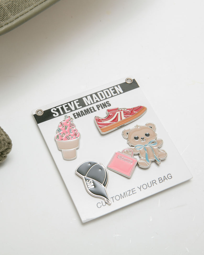 LOGO寬帶兩用包/潮流徽章毛帽禮盒-墨綠色