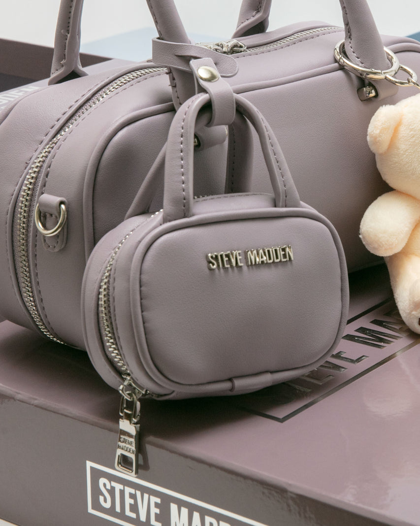 素面法棍小包三件禮盒組-紫色