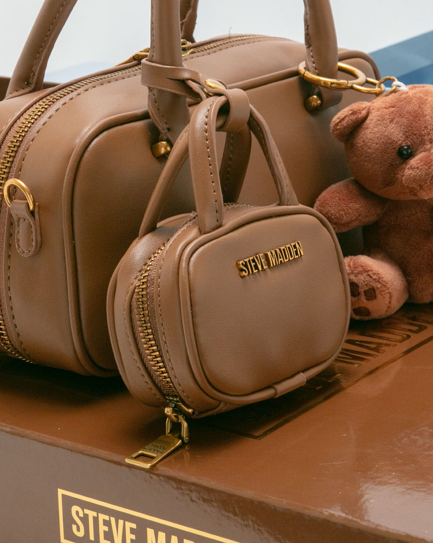 素面法棍小包三件禮盒組-咖啡色