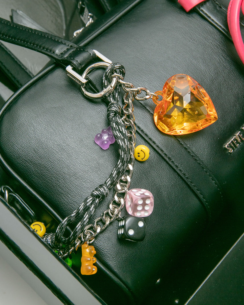 潮流撞色耳機包/法棍肩背包禮盒-黑色