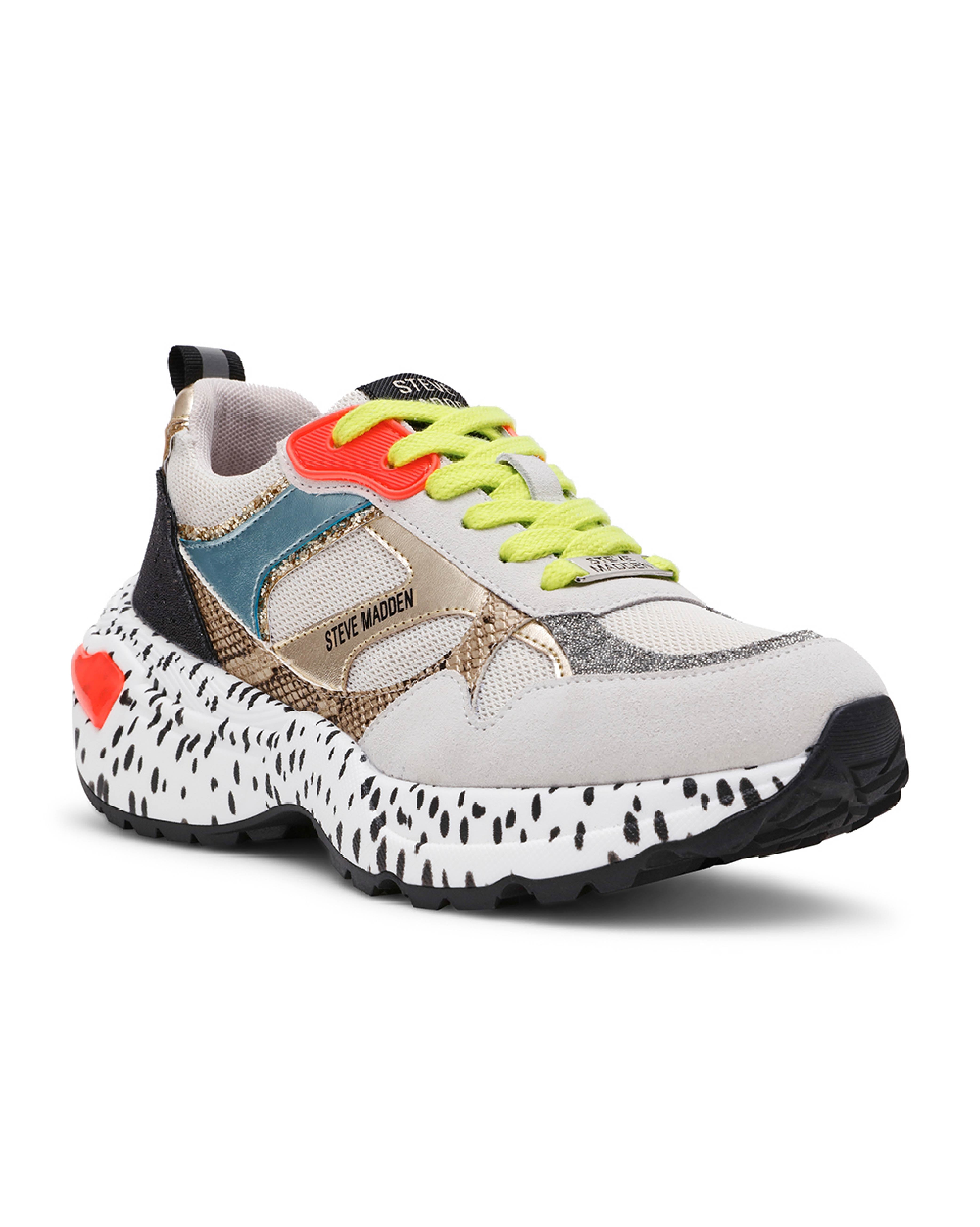 STIMULIS 牛仔風撞色休閒鞋-花色