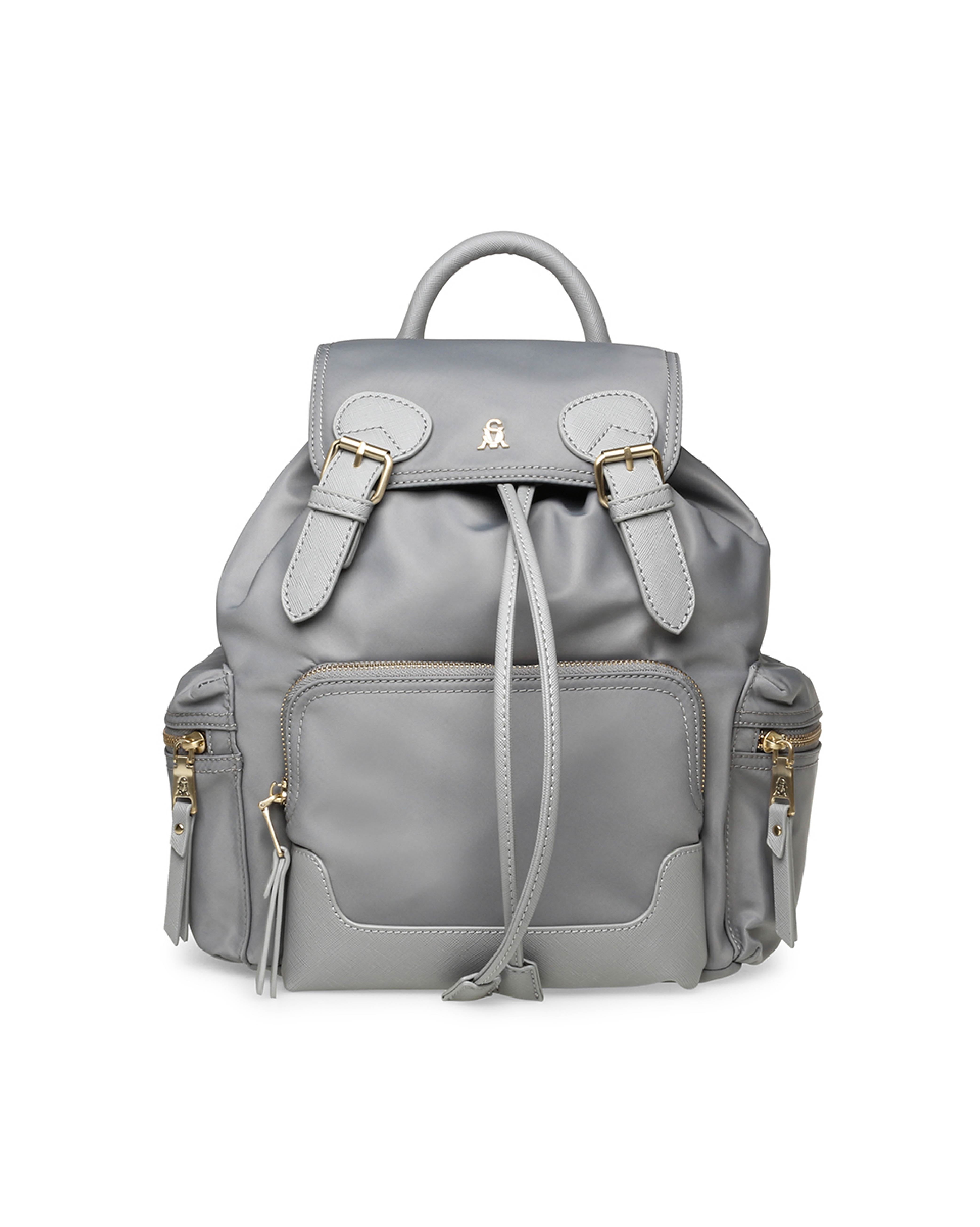 【線上獨家款】BPACK 軍旅素面大容量後背包-灰色