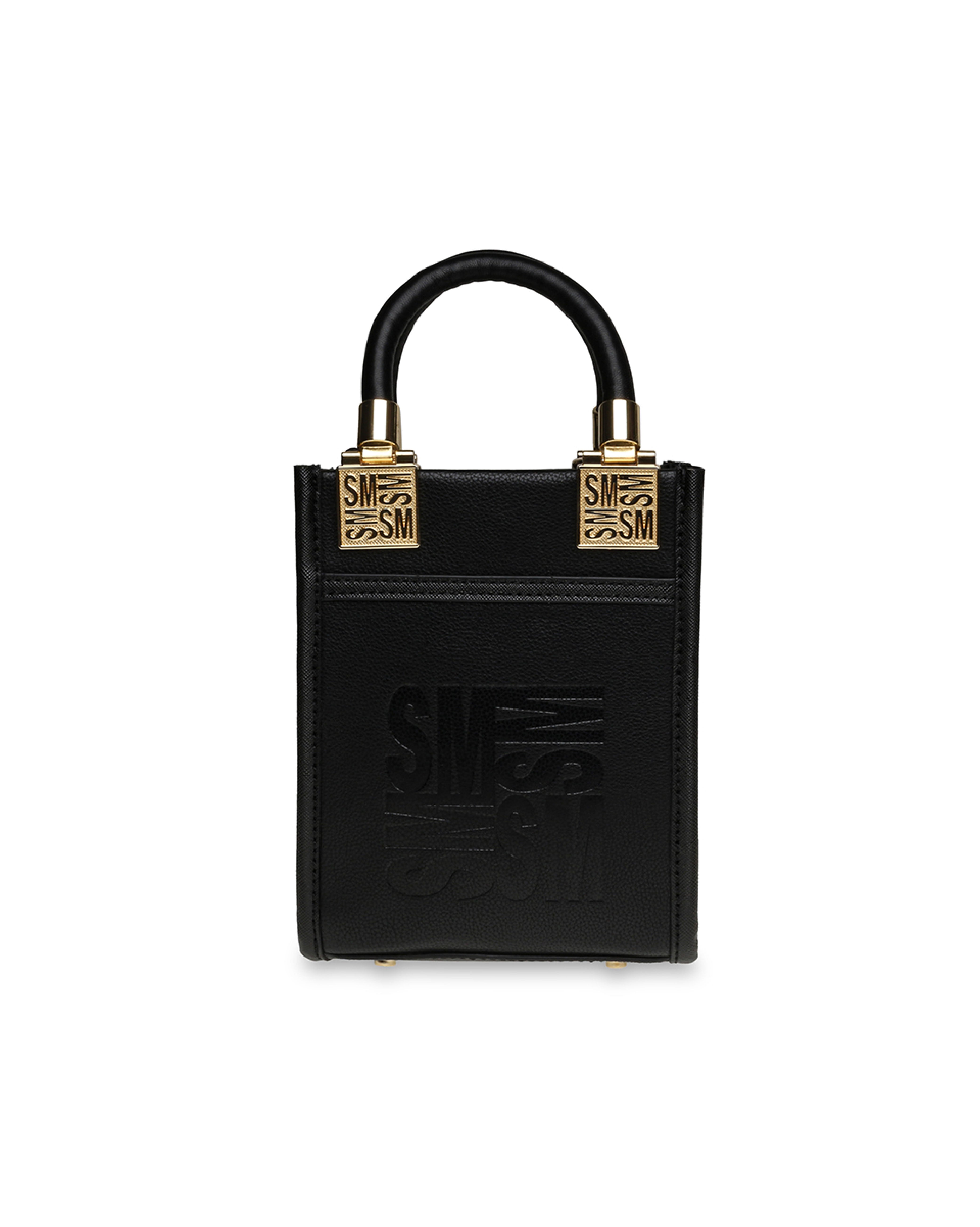 BWEALTH 素面LOGO手提/斜背包-黑色