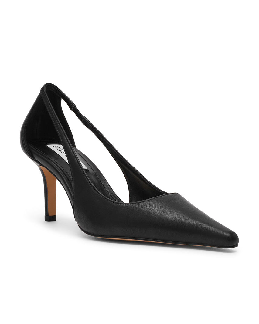 ALTRA 素面側簍空高跟鞋-黑色