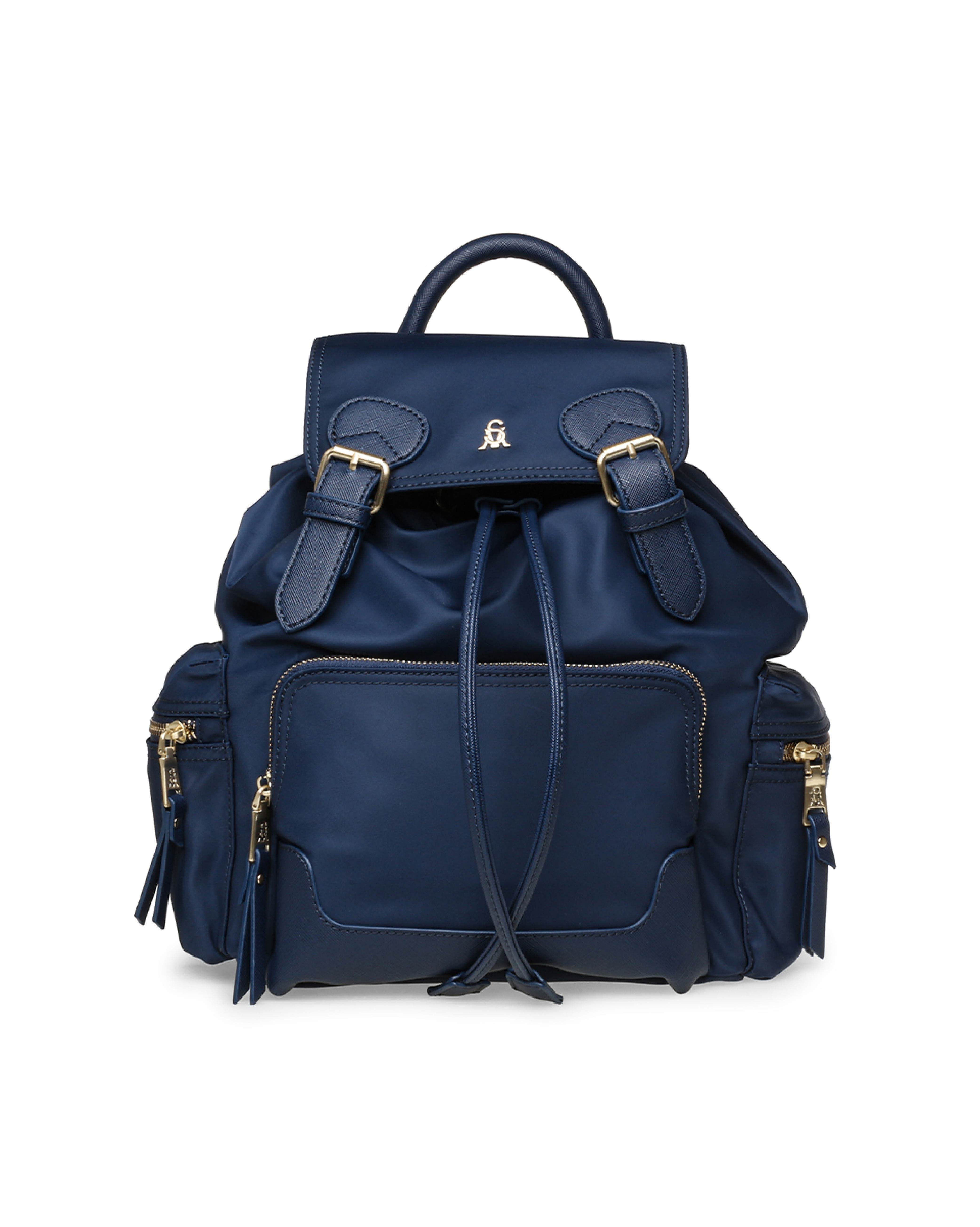 【線上獨家款】BPACK 軍旅素面大容量後背包-藍色