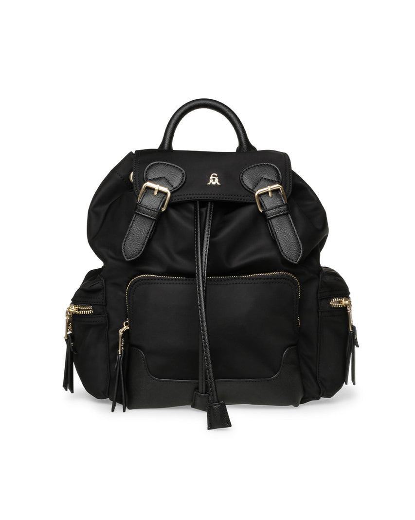 【線上獨家款】BPACK 軍旅素面大容量後背包-黑色