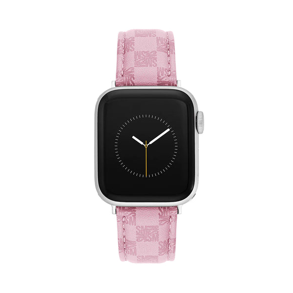 Apple Watch® BLOCK LOGO WATCH BAND PINK