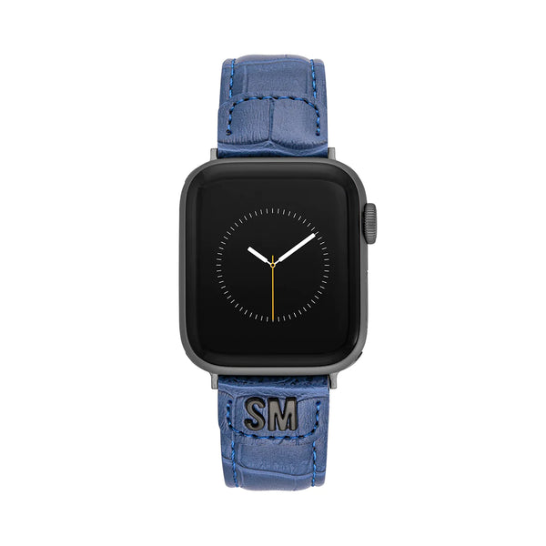 Apple Watch® TEXTURED WATCH BAND BLUE