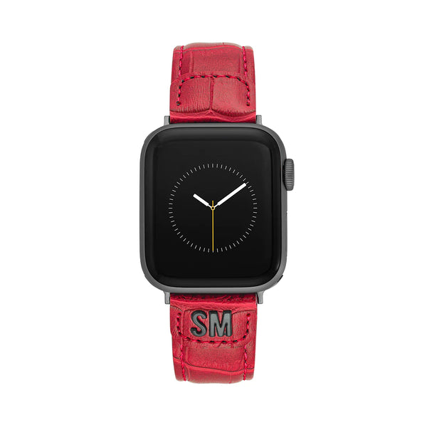 Apple Watch® TEXTURED WATCH BAND RED