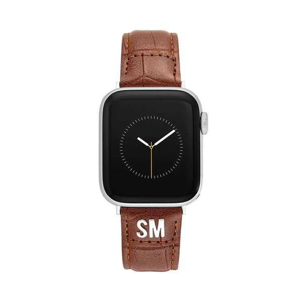 Apple Watch® TEXTURED WATCH BAND BROWN
