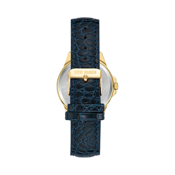 CLASSIC EMBOSSED WATCH NAVY