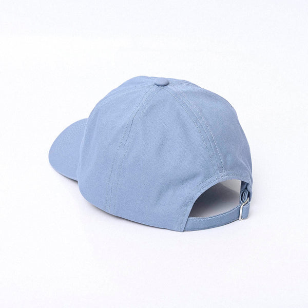 LOGO 刺繡棒球帽-淺藍色