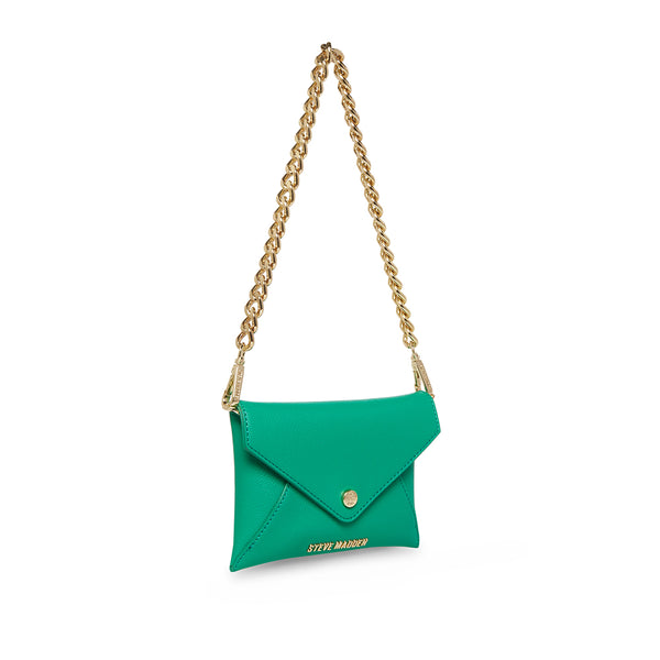 BPASHA Chain Bag Shoulder Envelope Bag - Green
