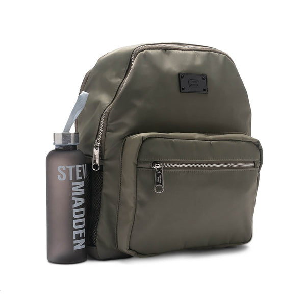 BPENDY Multifunctional Nylon Casual Backpack-Army Green