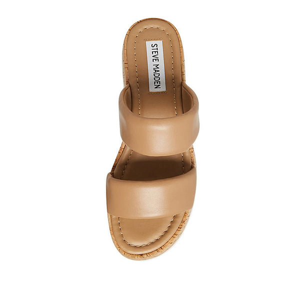 DIFUSE Peng Peng double strap platform sandals and slippers - beige