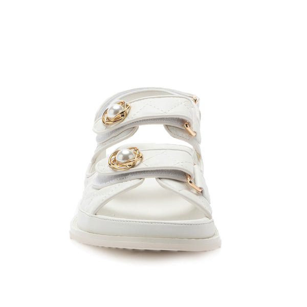 TMBER Diamond Devil Sandals - White