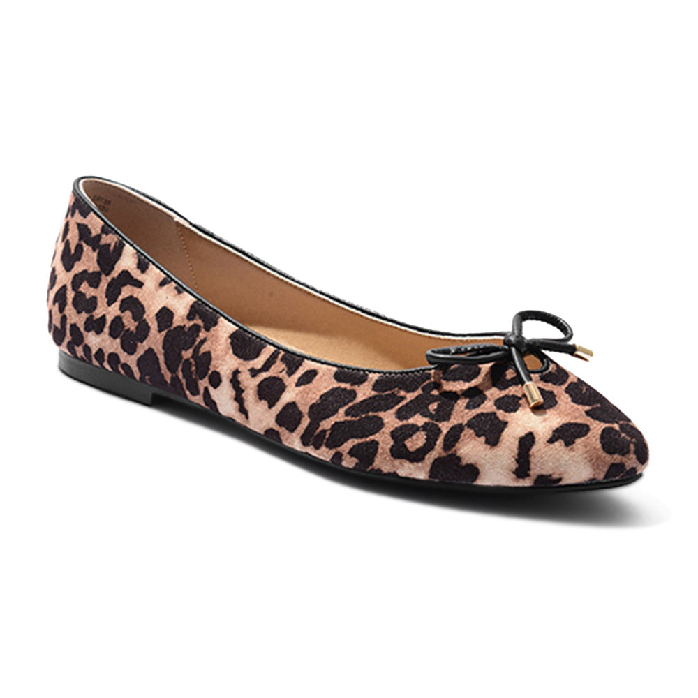 Womens leopard sale print flats