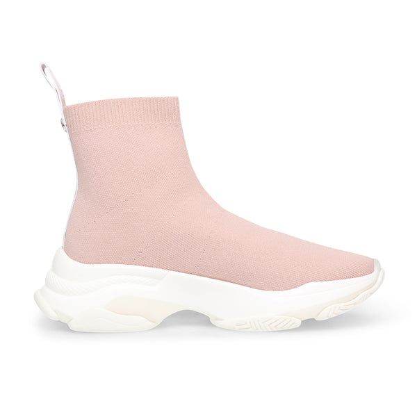 MAESTRO Trendy Brand Letter Sock Casual Shoes-Pink 