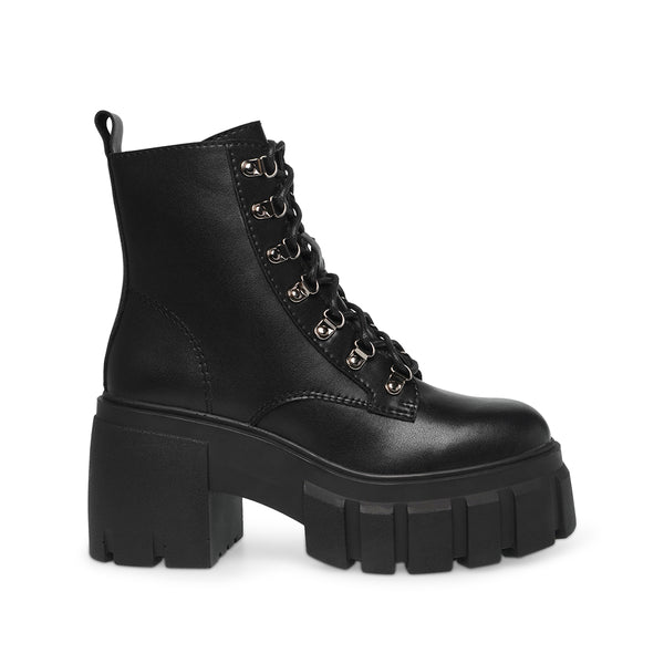 BEWILDER Lace-Up Platform Boots - Black