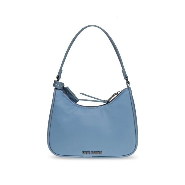 BGLIDE plain nylon shoulder bag - blue