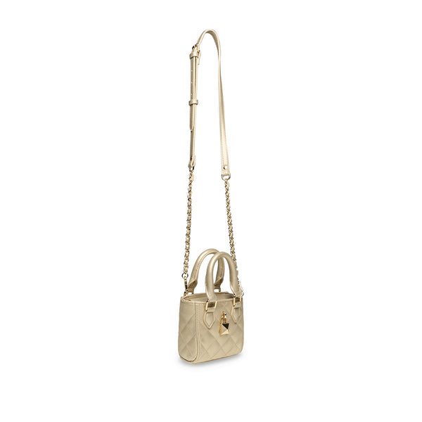 BMINILUX Diamond Lock Tote Bag-Gold