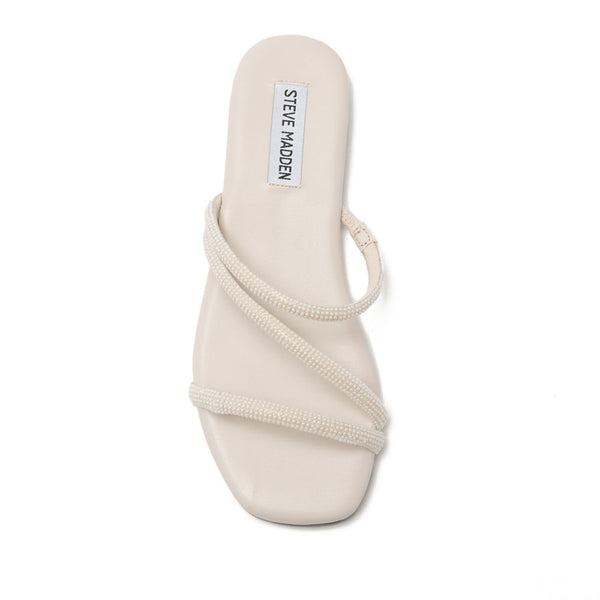 TRANSMIT-P diamond sandals with straps - beige