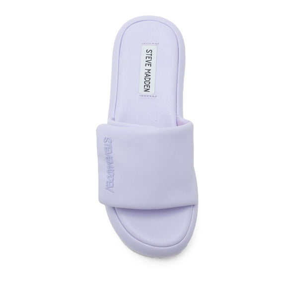 SWOOSH Chubby Platform Sandals and Slippers-Purple